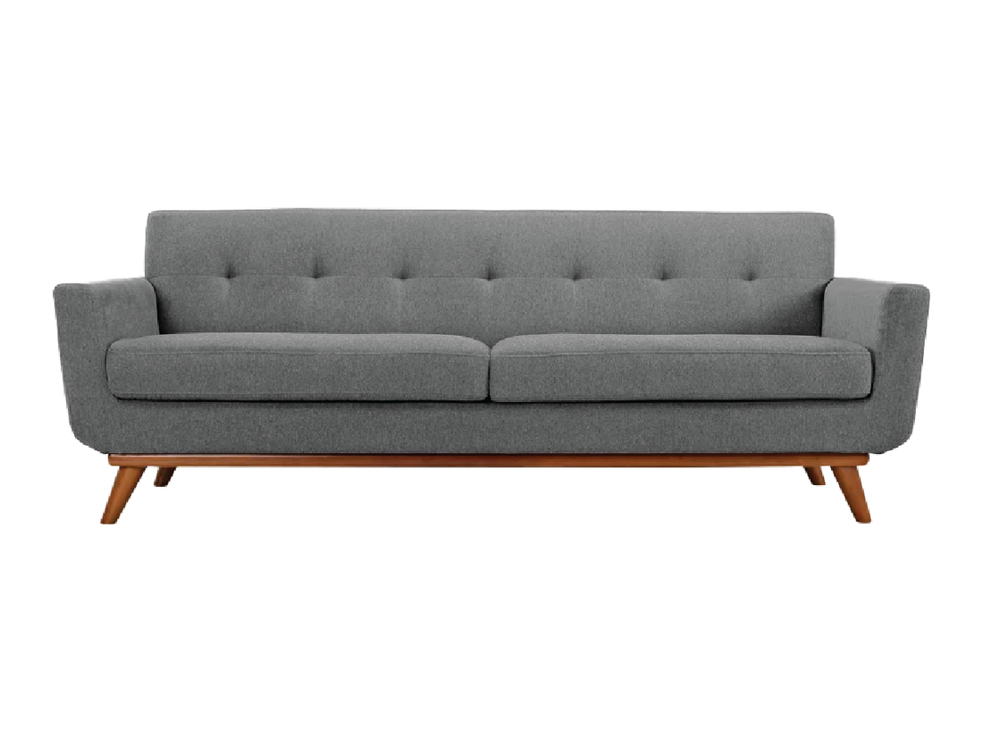 Retro shaped sofa style