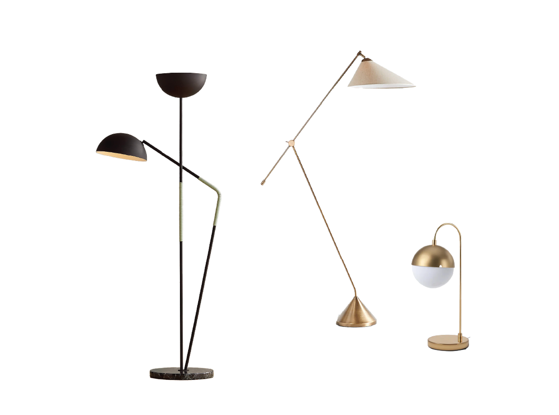 Soft and airy Scandinavian lighting scene