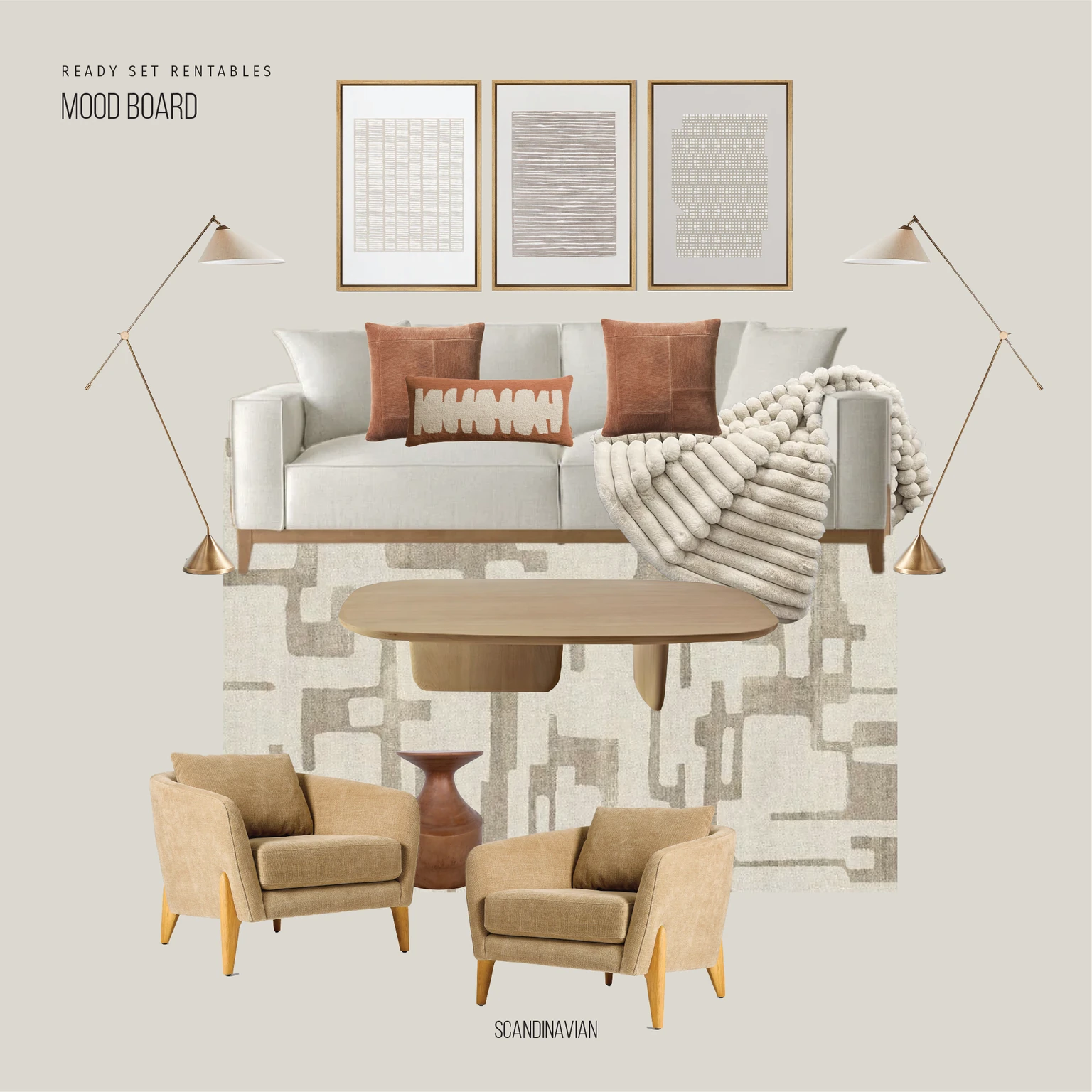 Scandinavian Living Room Look